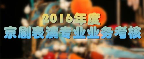 嗯嗯十分钟视频在线观看国家京剧院2016年度京剧表演专业业务考...